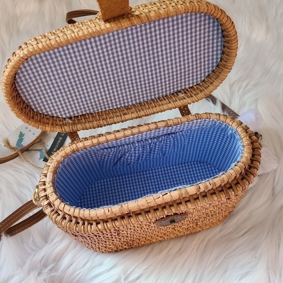 Rattan hand crafted Crossbody - Picture 5 of 13